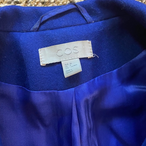 COS wool coat, size 6 - Picture 2 of 4